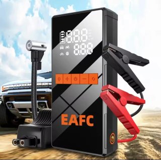 Arrancador y Compresor de Coche EAFC 1200A-150PSI
