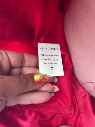 Vestido de fiesta rojo