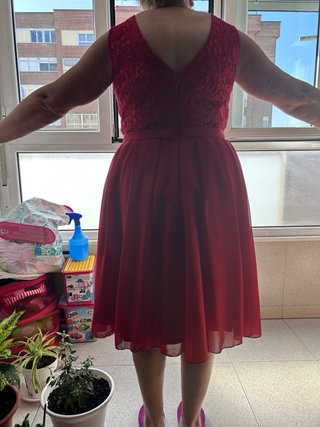 Vestido de fiesta rojo