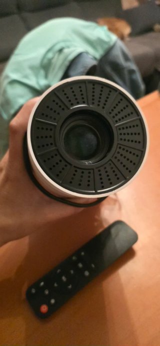 Proyector Portátil 5G Blanco y Negro