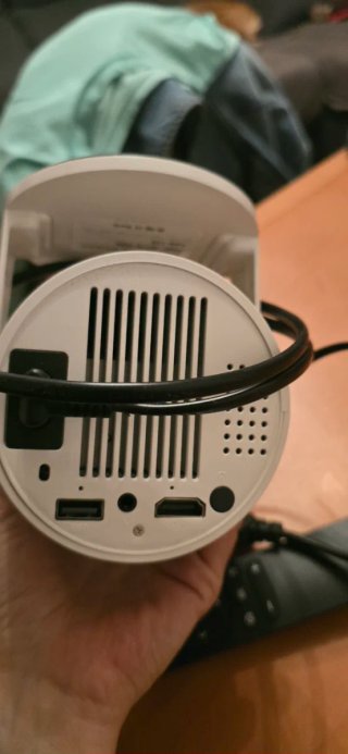 Proyector Portátil 5G Blanco y Negro