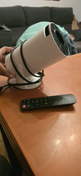 Proyector Portátil 5G Blanco y Negro