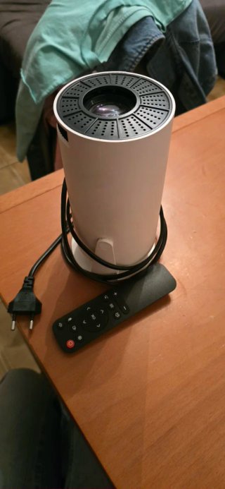 Proyector Portátil 5G Blanco y Negro