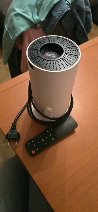 Proyector Portátil 5G Blanco y Negro