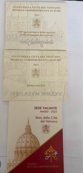 Monedas 2€ Vaticano 2025