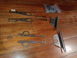 Chapas ajuste parachoques trasero Civic EK