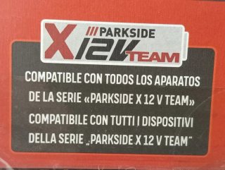 Lote 2 Baterías 2Ah y 2 Cargadores PARKSIDE 12V