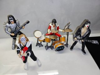 Figuras Michael Jackson y Kiss Resina
