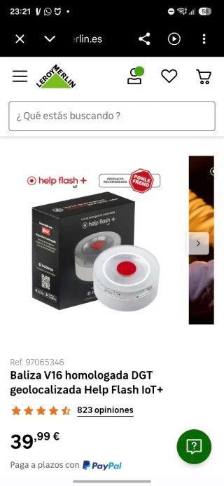 Help Flash + IoT Baliza de emergencia