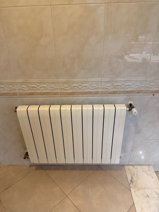 Radiador de aluminio para calefacción