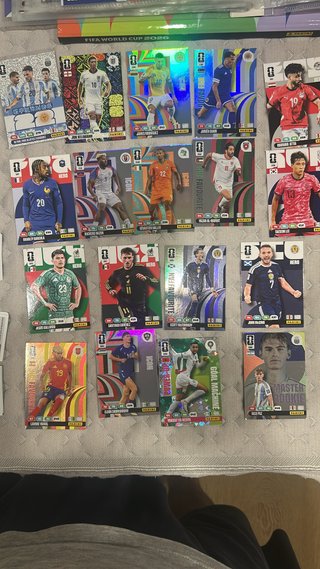 Lote cromos Adrenalyn FIFA World Cup 2026
