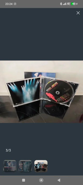 CD Michael Jackson Music and Me + DVD Live in Buch