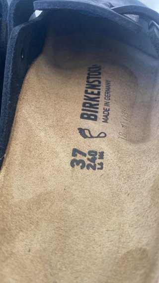 Birkenstock 37 Negro Unisex