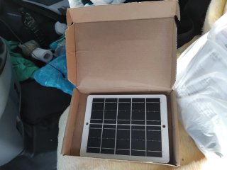 Cargador Solar USB Portátil para cargar en el aire