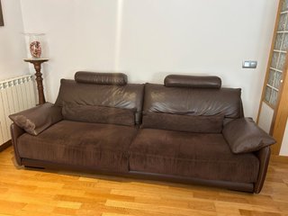 Sofá Roche Bobois Piel Marrón