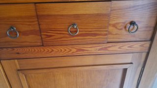 Comedor completo madera cerezo