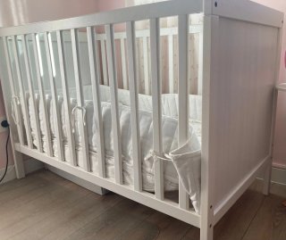 Cuna IKEA SUNDVIK 120x60 cm Blanca
