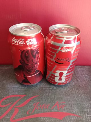2 Latas conmemorativas  colección edición limitada