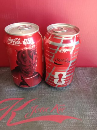 2 Latas conmemorativas  colección edición limitada