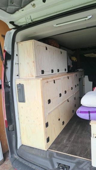 Muebles Camper Furgo Abeto fenólico Coruña/León