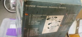 Olla a presión Lacor 20L Inox profesional