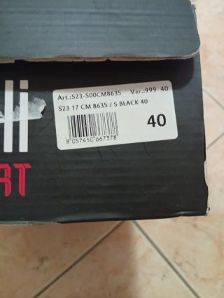 Scarpe Roberto Cavalli nere e oro