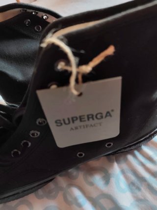 Superga Zapatillas Altas Negras