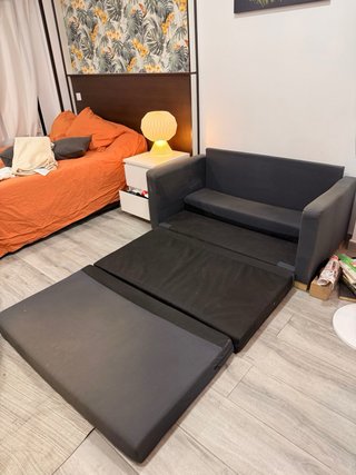 Sofá Cama Ikea Solsta 2 Plazas Azul oscuro