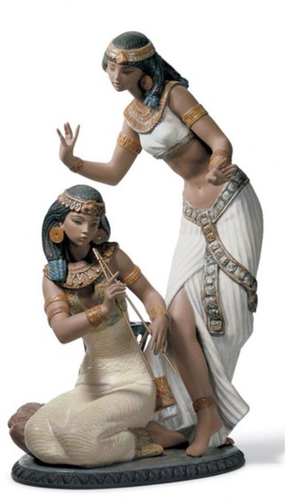 Figuras Lladró Mujeres Egipcias