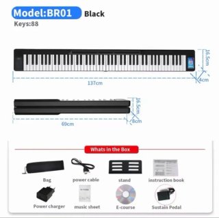 Piano digital 88 teclas