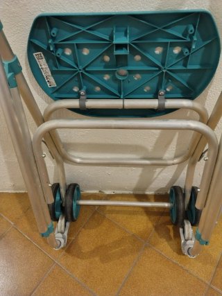 Andador Plegable Aluminio con Asiento