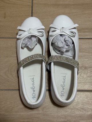 Ballerine 10 Baci bianche n.37