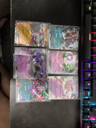 Pack de 7 cartas Pokémon EX gem pack 3