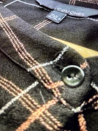 Sobrecamisa Couchel Cuadros Talla 2XL+