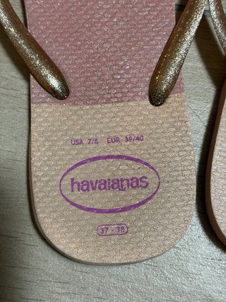 Infradito Havaianas Rosa Taglia 37/38