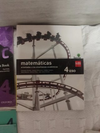 Libros de 4o de la ESO en perfecto estado