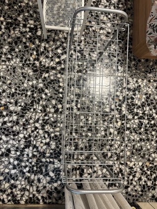 Zapatero y Estante Metálico Blanco