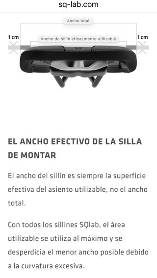 Sillín SQlab 60X E-bike MTB