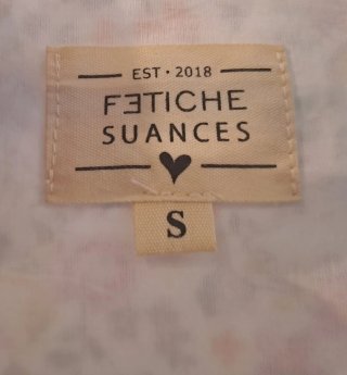 Vestido Fetiche Suances floral volantes talla S