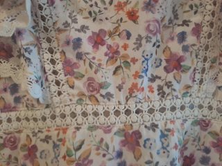 Vestido Fetiche Suances floral volantes talla S