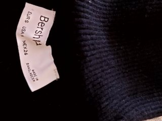 2 Vestidos de punto cuello alto