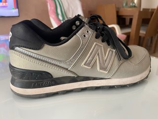 Zapatillas New Balance 574 Gris Plata T.40