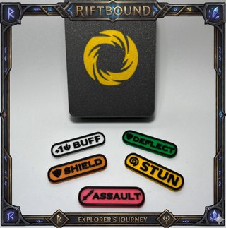 Estuche Tokens Riftbound con imanes