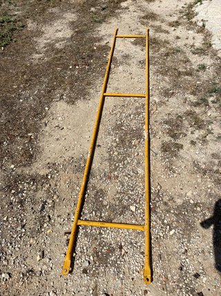 Barra seguridad andamio 3m