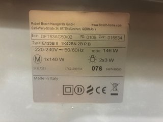 Campana extractora Bosch 60cm