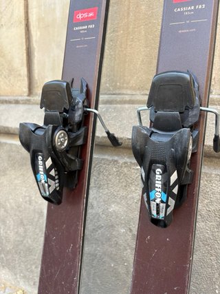 Sci DPS 185 freeride+fissazioni Marker Griffon