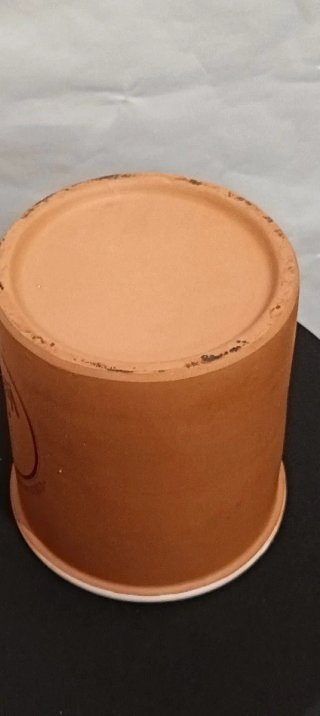 Contenitore Caffè Vergnano in Terracotta