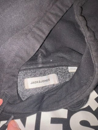 Sudadera Jack & Jones Negra con Capucha