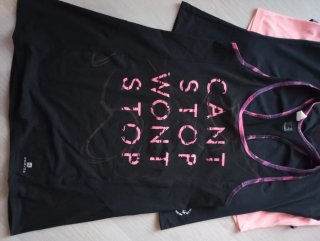 Lote 5 Camisetas Deportivas Mujer