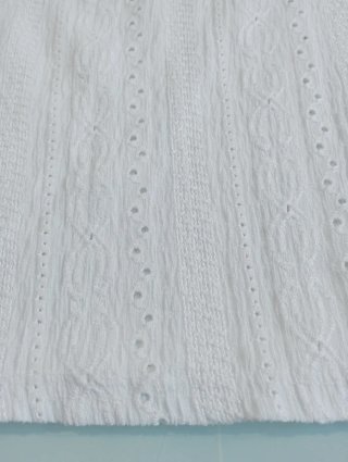 Mango Camiseta Blanca Manga Abullonada